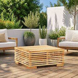 Enhance Your Outdoor Living with Teak Coffee Table