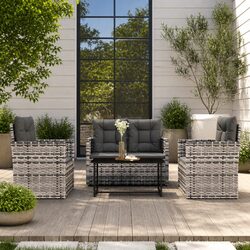 Create Your Ideal Outdoor Oasis with This Lounge Set