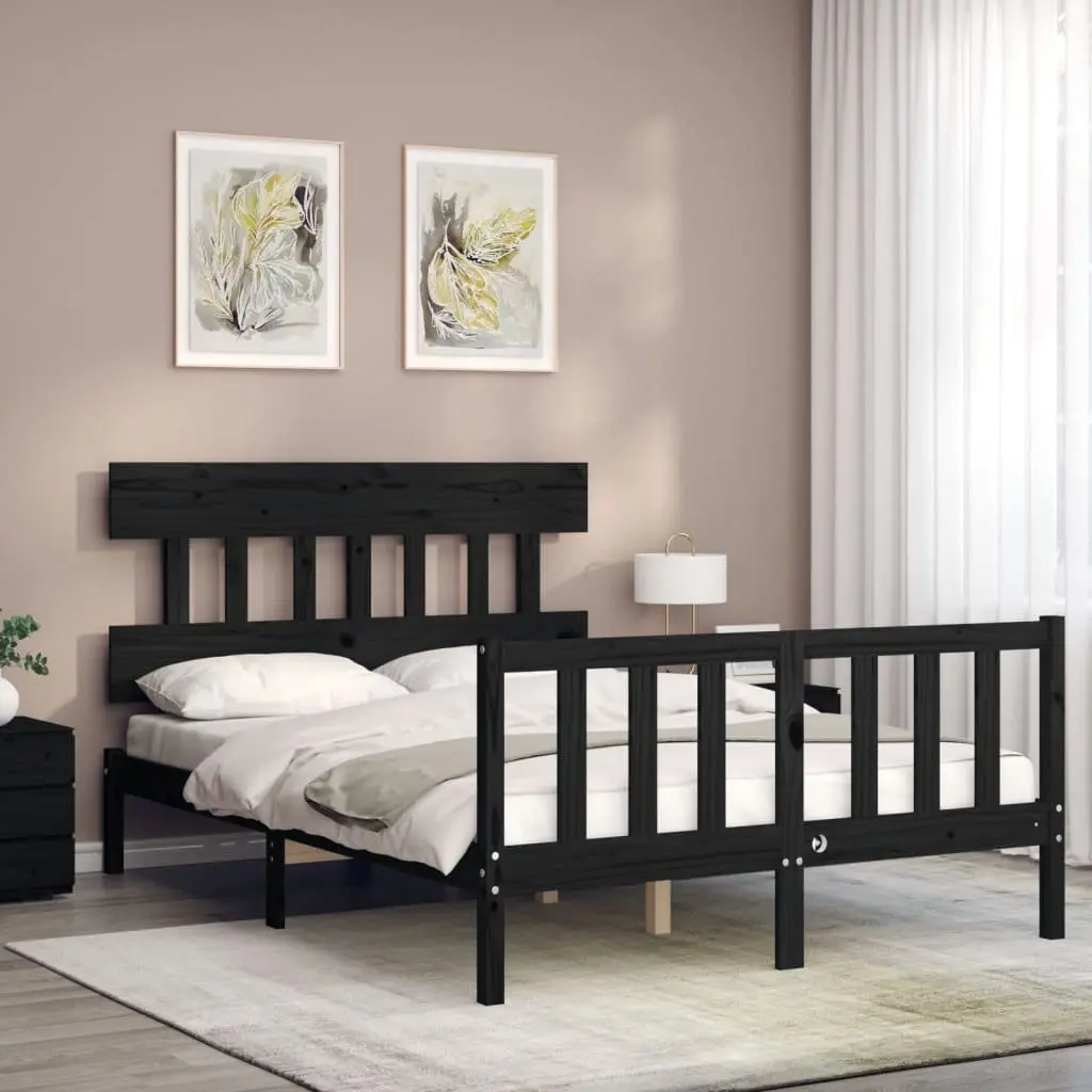 Solid Wood Bed Frame