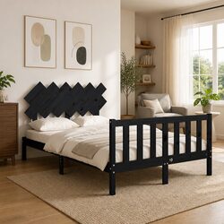 Your New Black Solid Wood Bed Frame Awaits