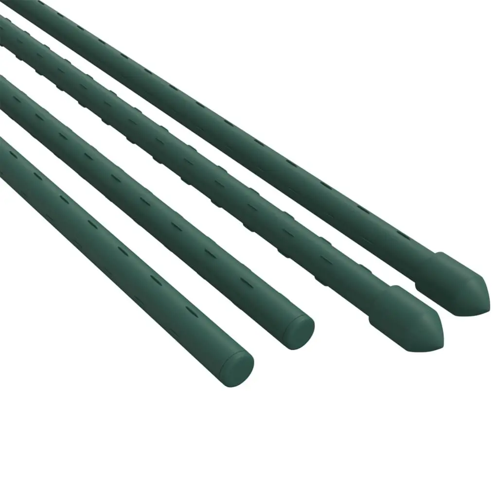 Plant Stakes Durable Steel 180 cm Garden Support for Climbing Flowers Vegetables 30 Piece