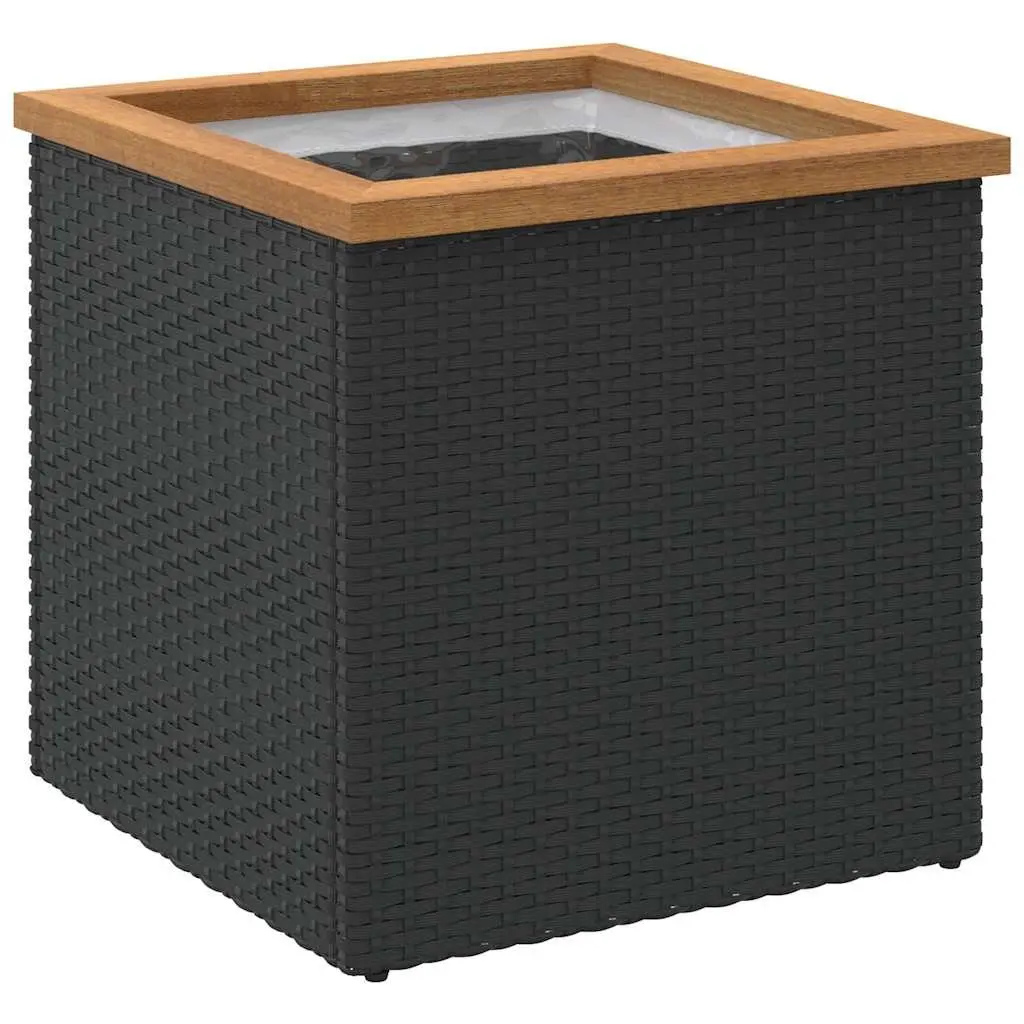 Black Planter for Outdoor Gardening
