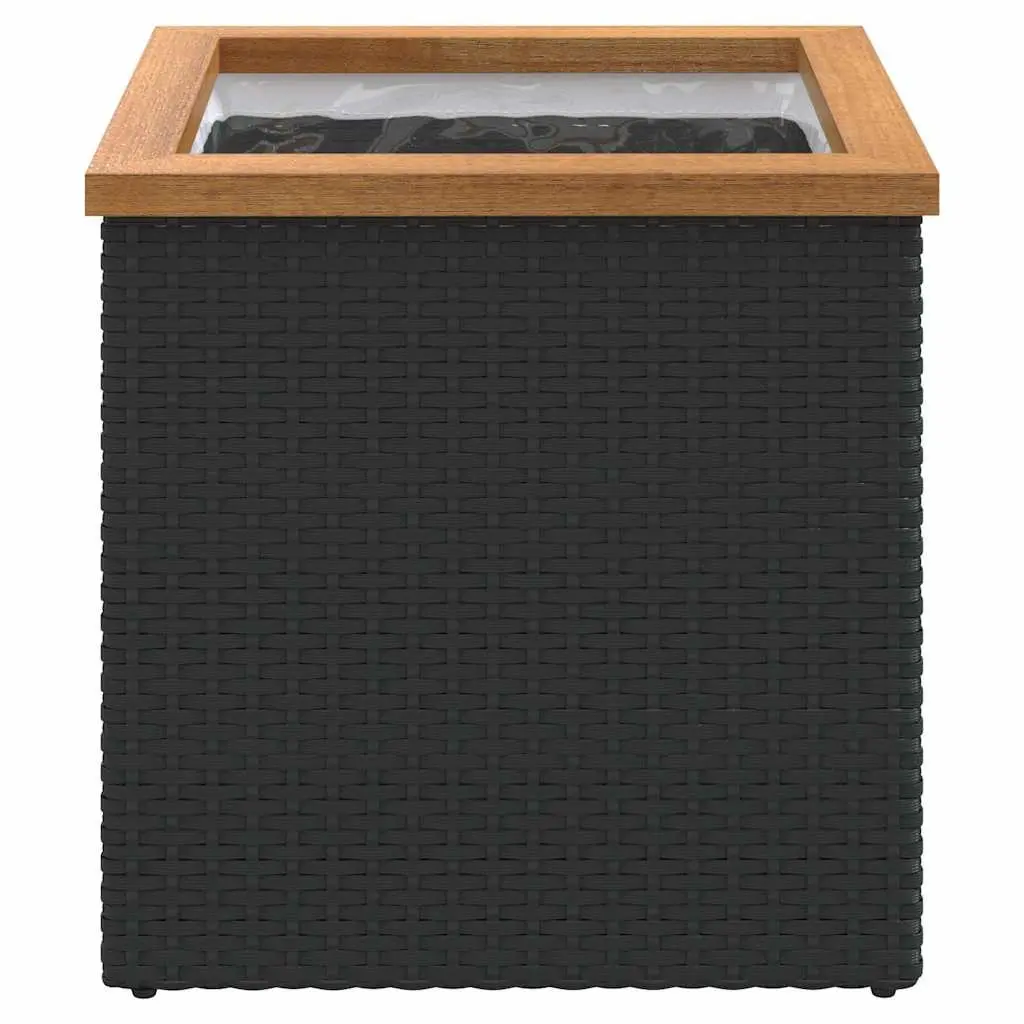 Black Planter for Outdoor Gardening