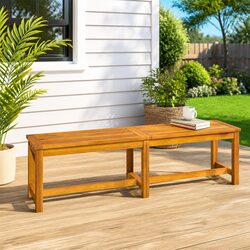 Discover Your New Acacia Wood Garden Bench for Relaxation