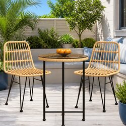 Enjoy Outdoor Dining with a 55cm Steel Frame Table