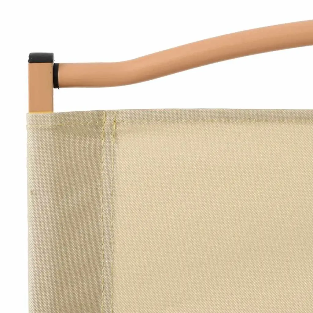 Camping Chair 2 pcs Outdoor Seating Folding Beach Picnic Garden Portable Beige
