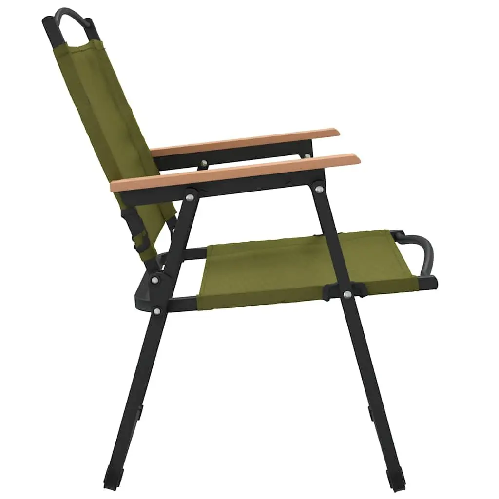 Outdoor Camping Chair Green Folding Portable Fishing Picnic Seat Garden