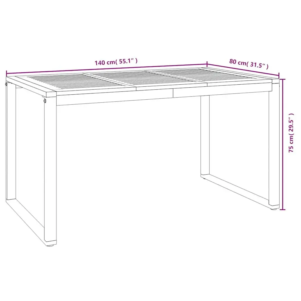 Garden Table for Outdoor Fun