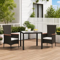 Cushioned Garden Chairs Set 2 pcs for Your Outdoor Space