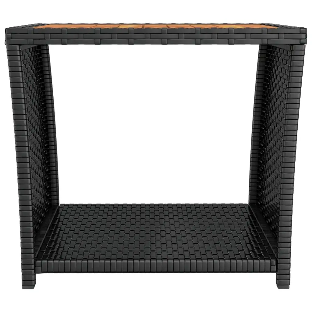 Black Outdoor Tea Table