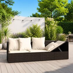 Your New Favorite Outdoor Lounge Bed with Cushions