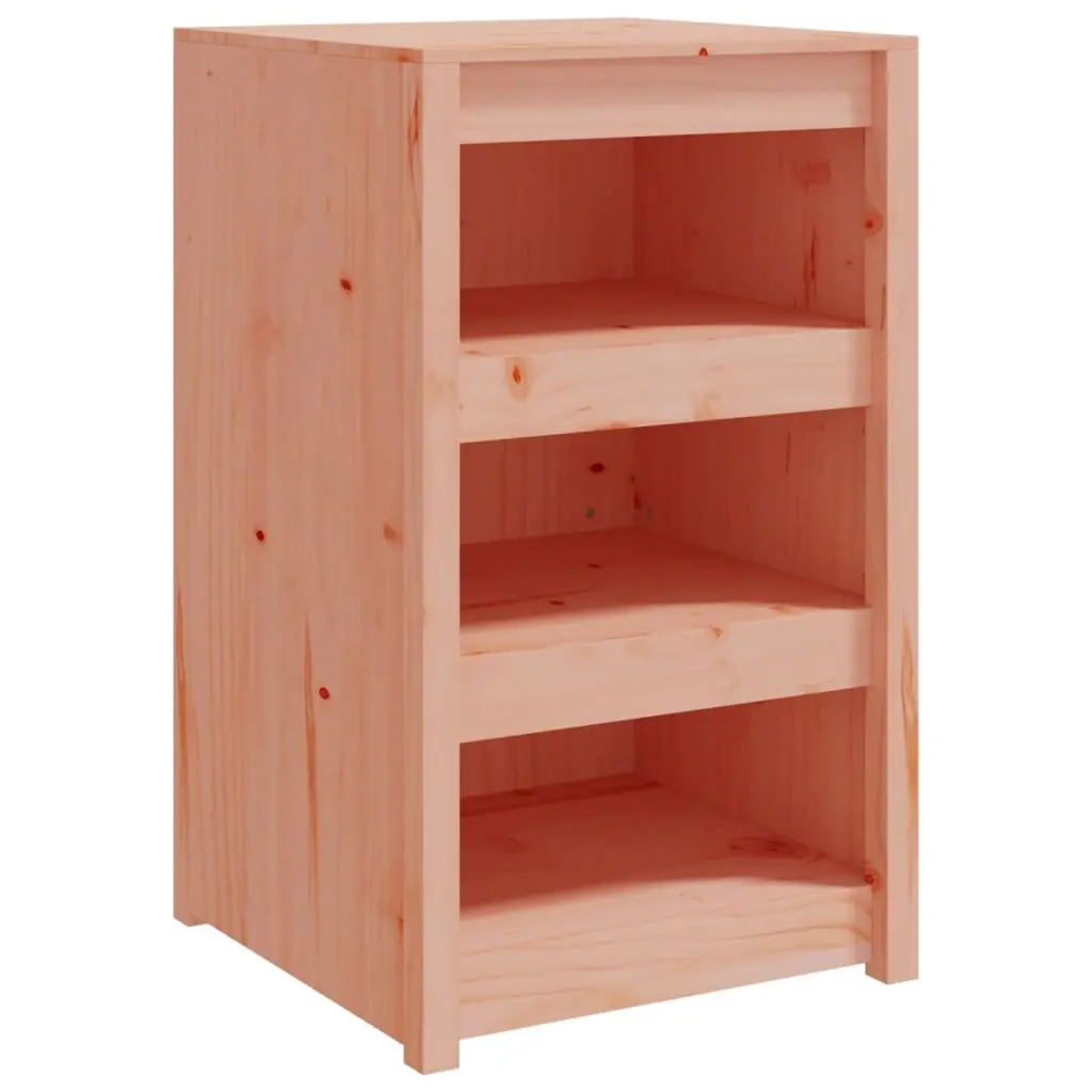 Outdoor Kitchen Cabinets Solid Wood 2 pcs Storage Cupboard Garden Furniture