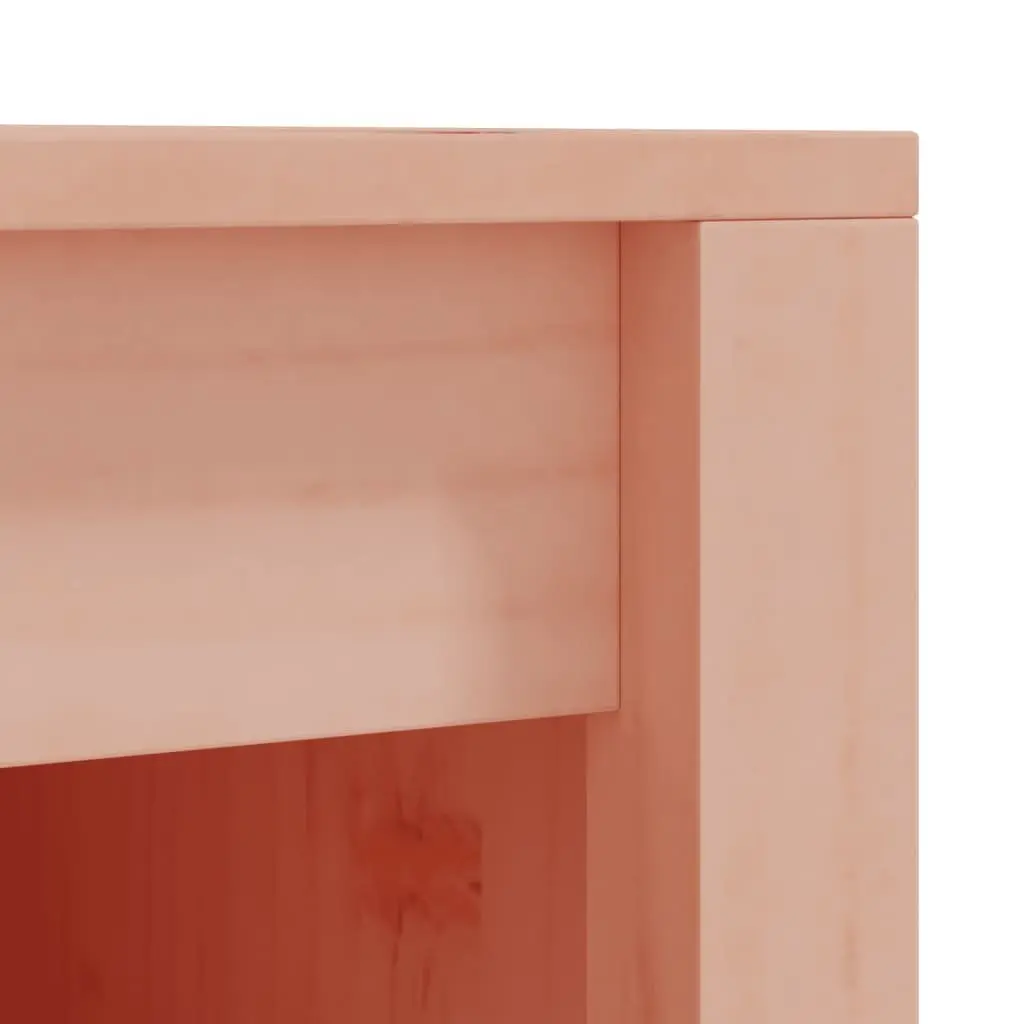 Outdoor Kitchen Cabinets Solid Wood 2 pcs Storage Cupboard Garden Furniture