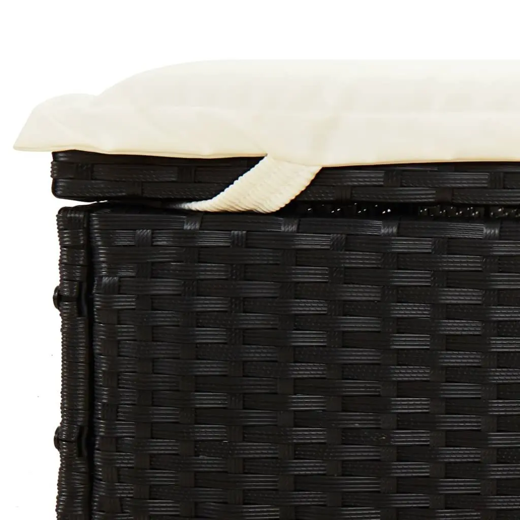 Sun Lounger Daybed Foldable Roof Adjustable Outdoor Garden Patio Recliner Chair