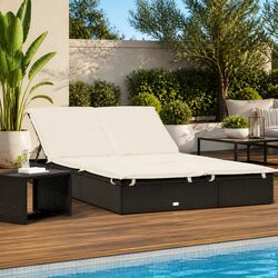 Your Friendly 2-Person Sun Lounger for Outdoor Fun