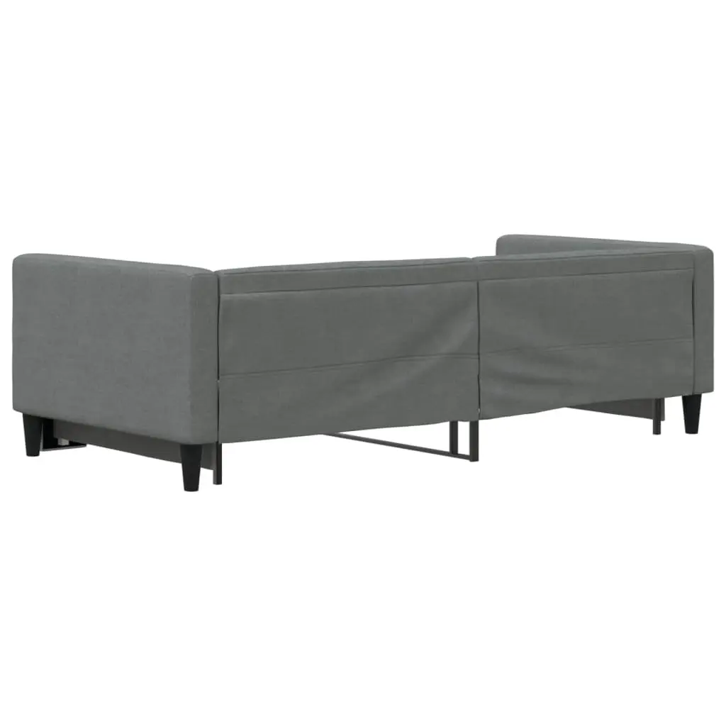 Grey Daybed with Trundle for Relaxation
