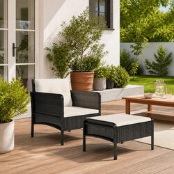 Friendly 2 Piece Outdoor Lounge Set for Your Enjoyment