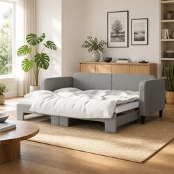 Versatile Daybed with Trundle for Living Spaces