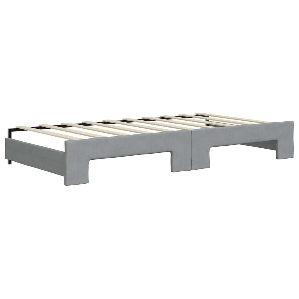 Daybed with Trundle Sofa Bed Guest Sleeping Furniture Living Room Bedroom