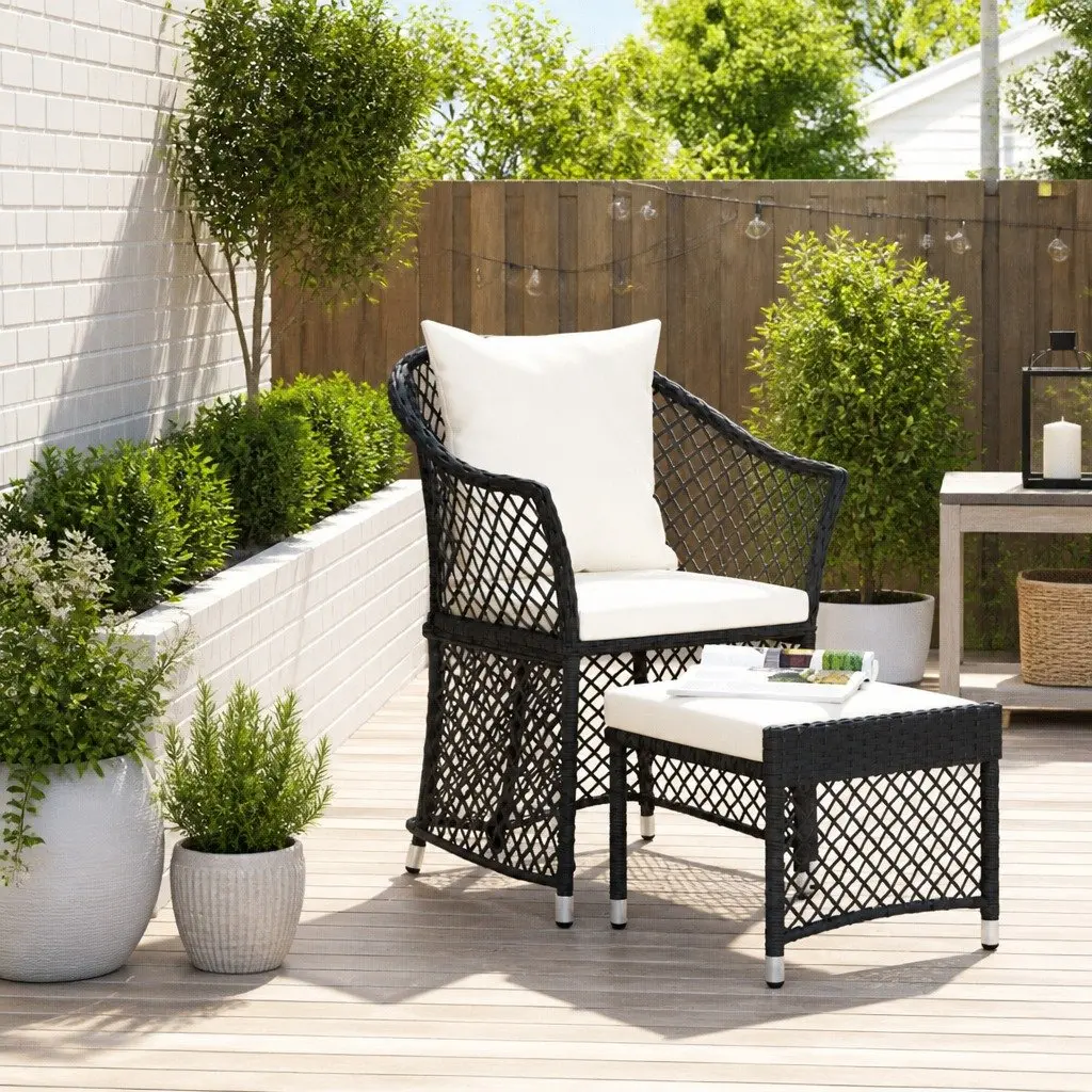 Outdoor Lounge Set with Cushions
