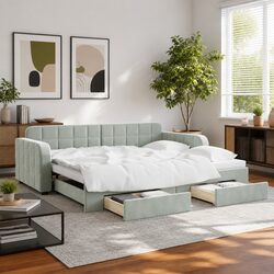 Your New Favourite Daybed with Trundle and Storage