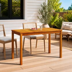 Your New Favorite Acacia Wood Garden Table Awaits