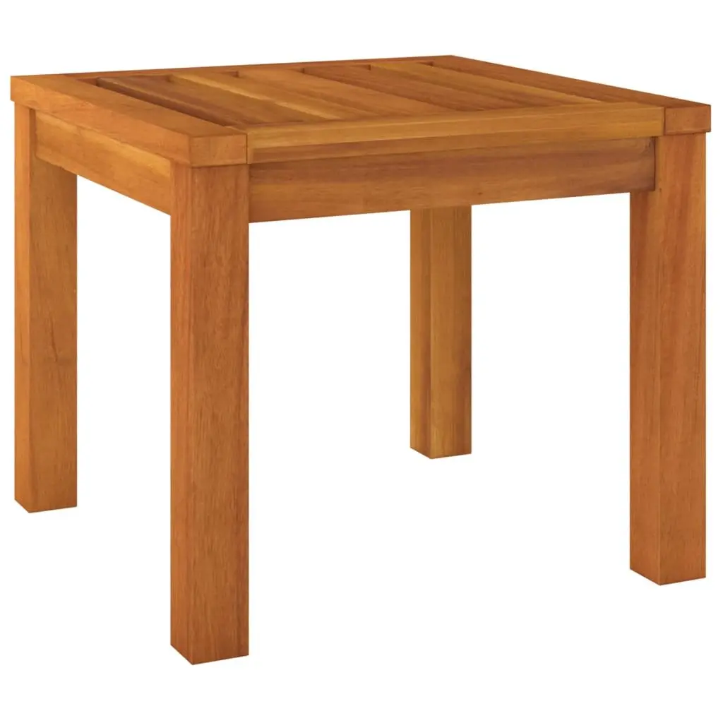 Garden Stools with Cushions Solid Wood Acacia Grey 2 Piece