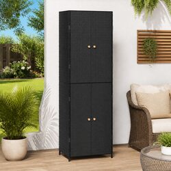 Your Garden’s New Storage Solution – Black Cabinet