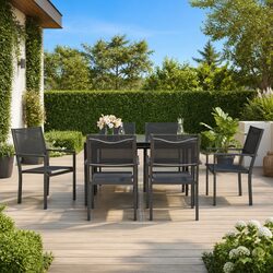 Friendly 7 Piece Outdoor Dining Set for Your Gatherings