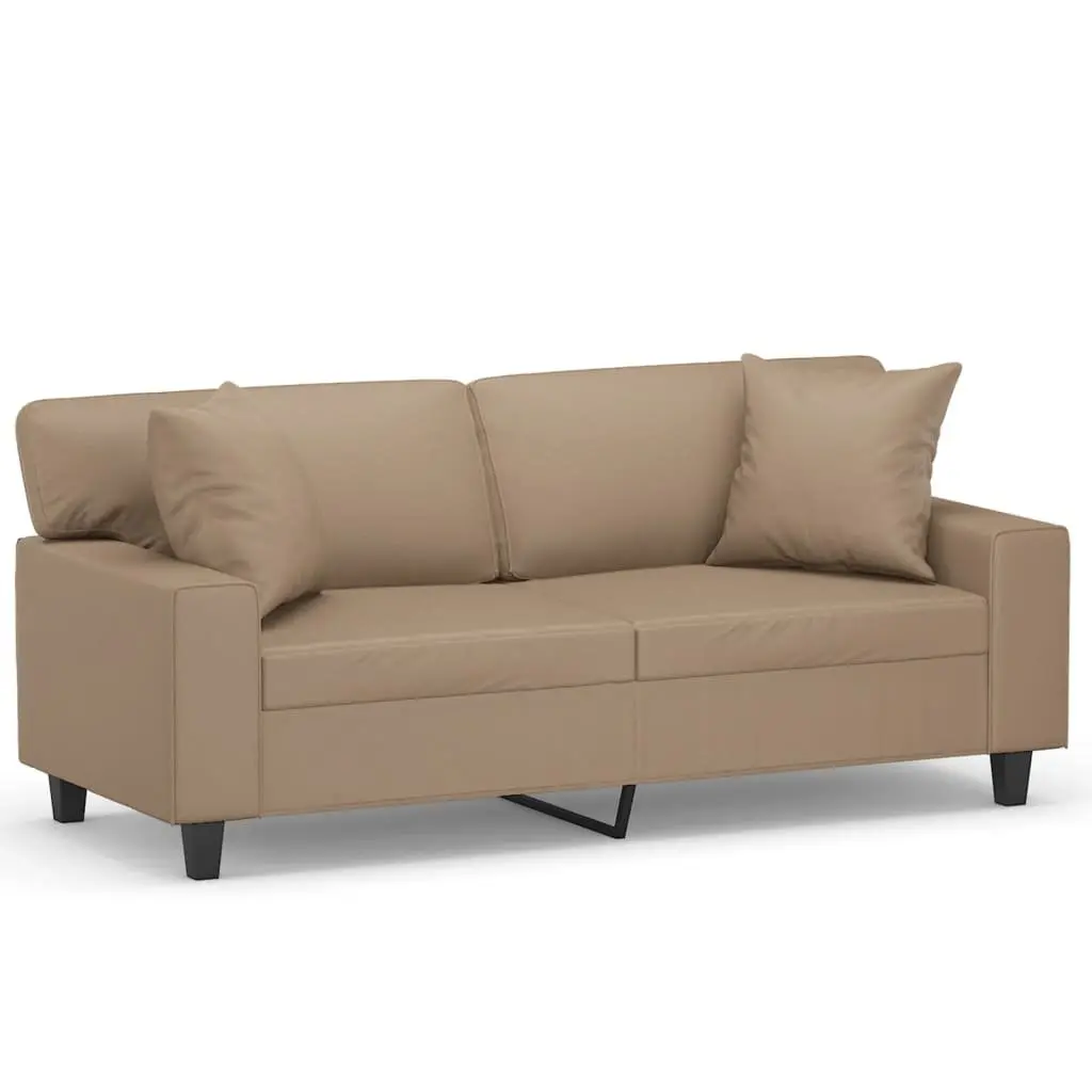 Brown 2-Seater Sofa