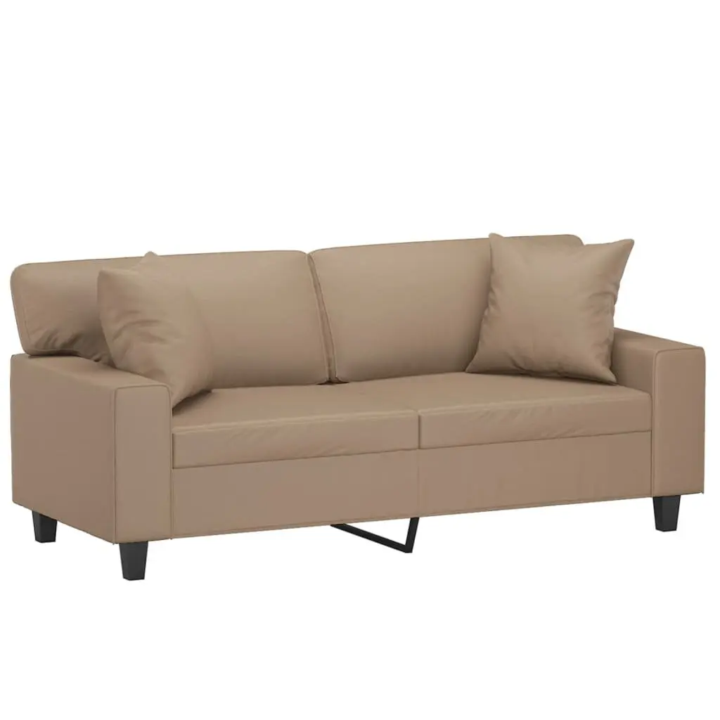 Brown 2-Seater Sofa