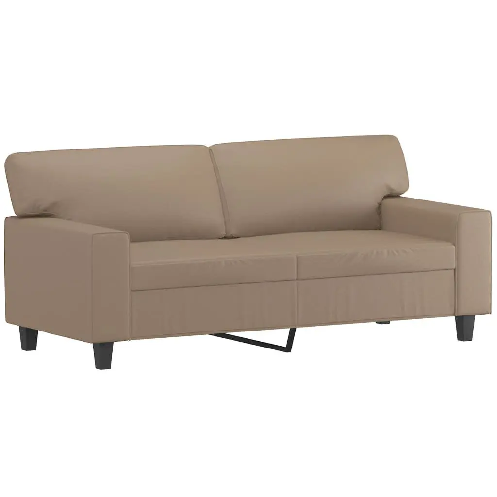 Brown 2-Seater Sofa
