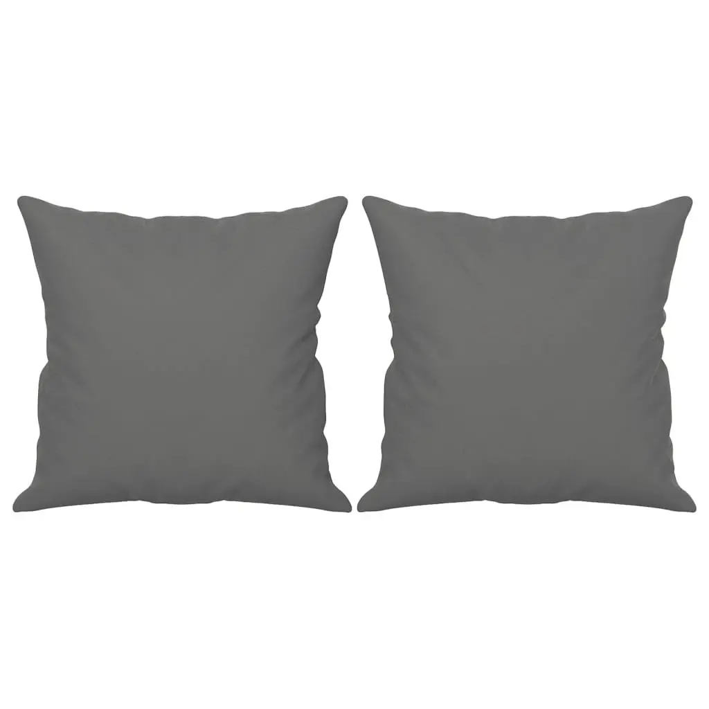 3-Seater Sofa in Grey with Pillows