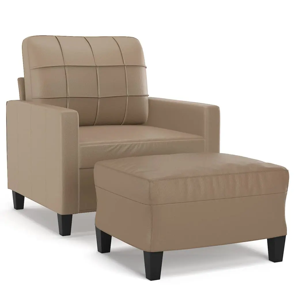 Sofa Chair with Footstool for Relaxation