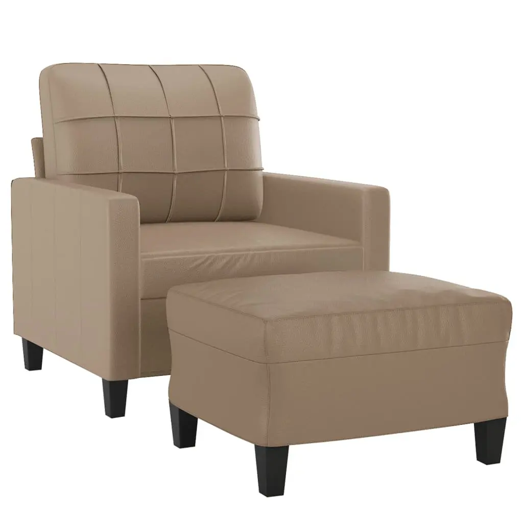 Sofa Chair with Footstool for Relaxation
