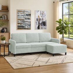 Your New Favorite 3-Seater Sofa with Footstool