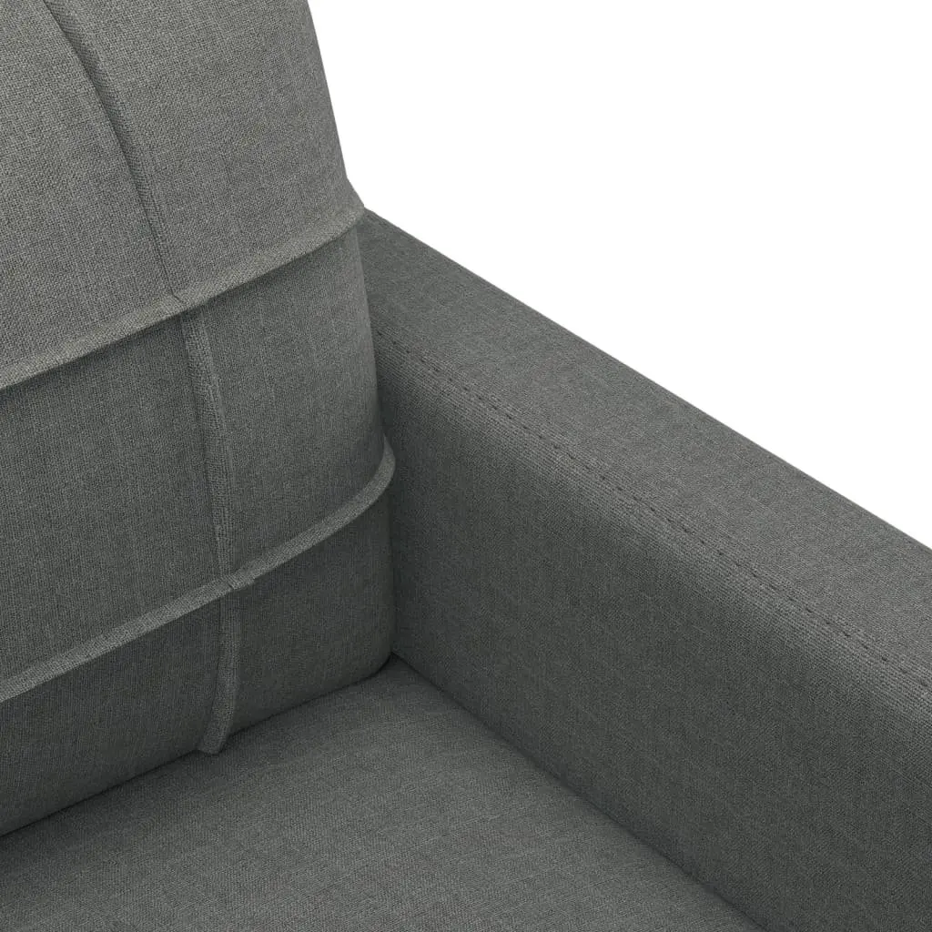 3 Piece Grey Sofa Set