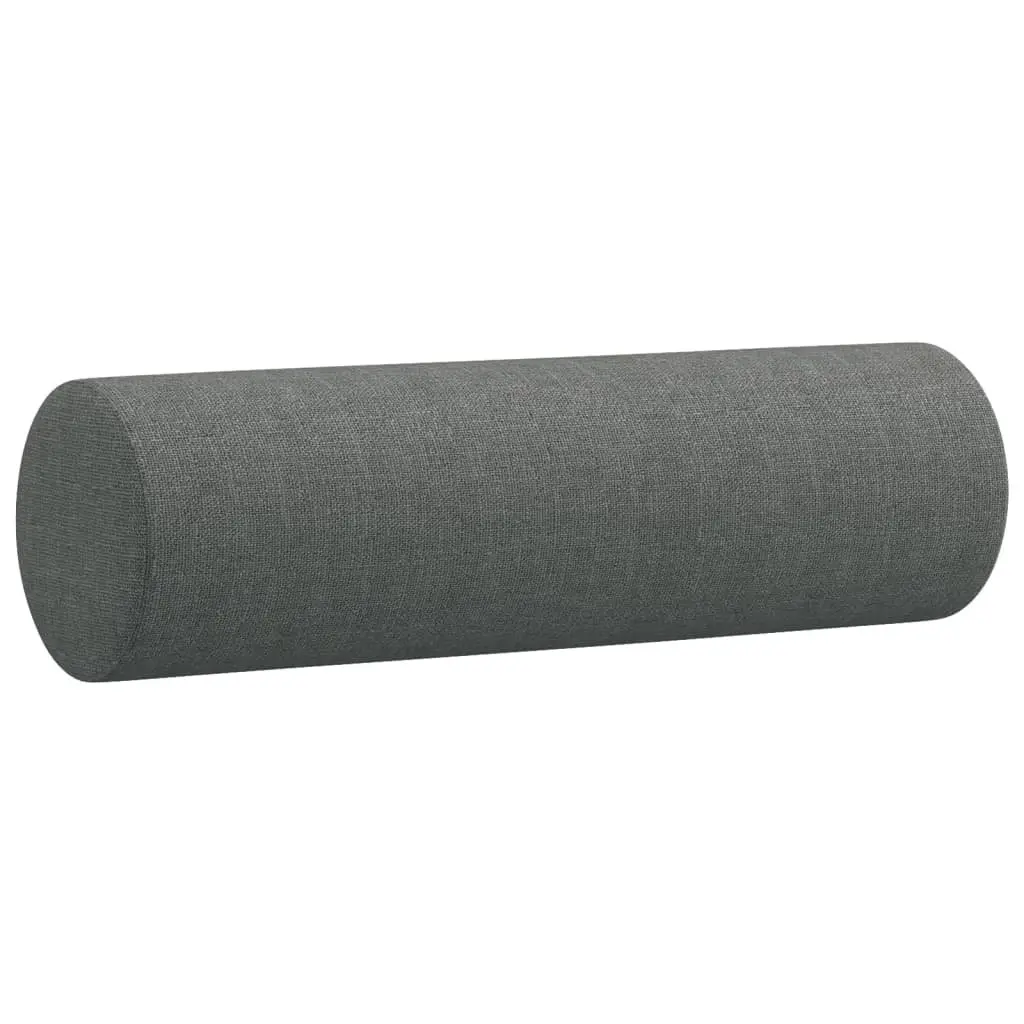 2 Piece Sofa Set Grey Fabric Couch Lounge Suite with Pillows Living Room
