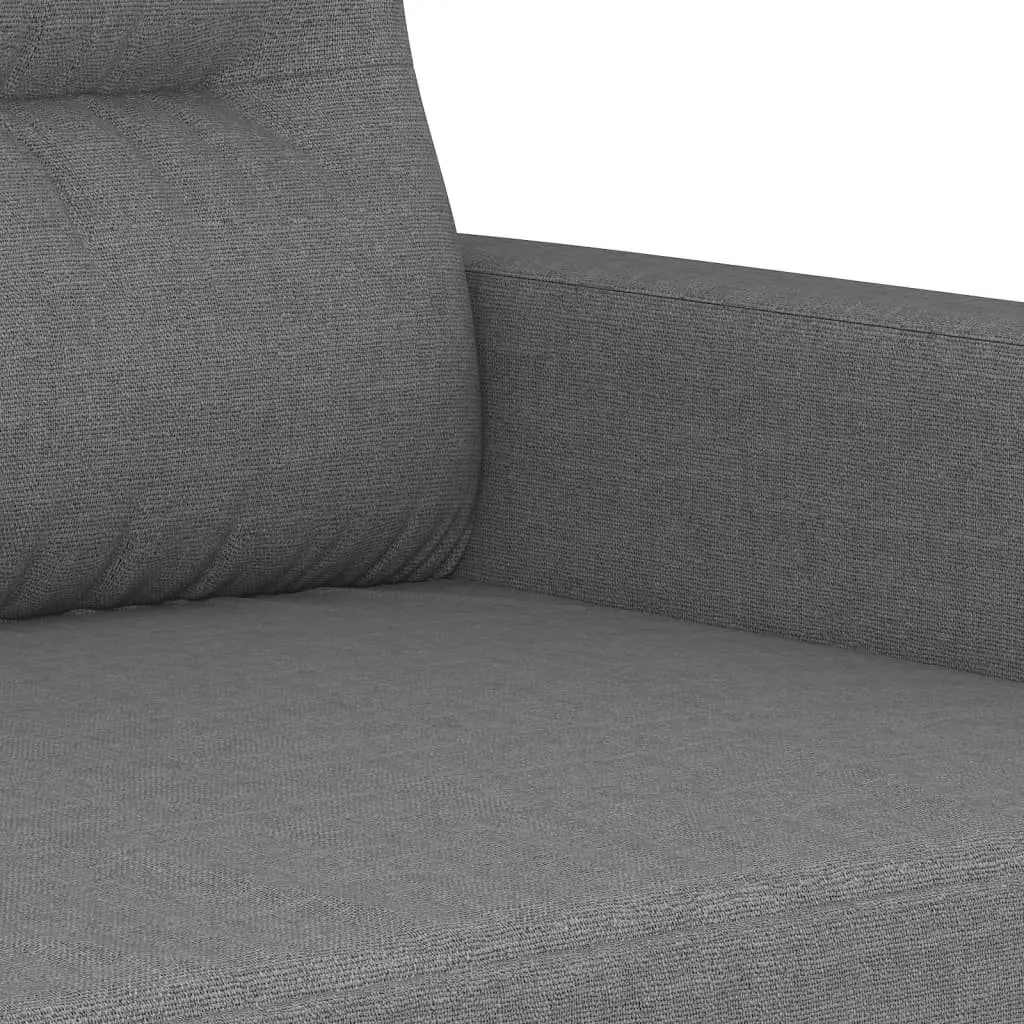 3 Piece Grey Sofa Set for Relaxation