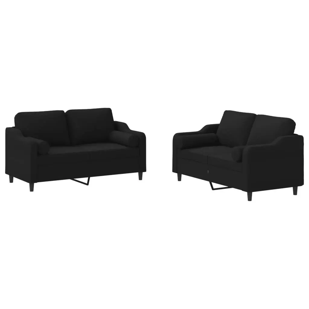 Black Sofa Set