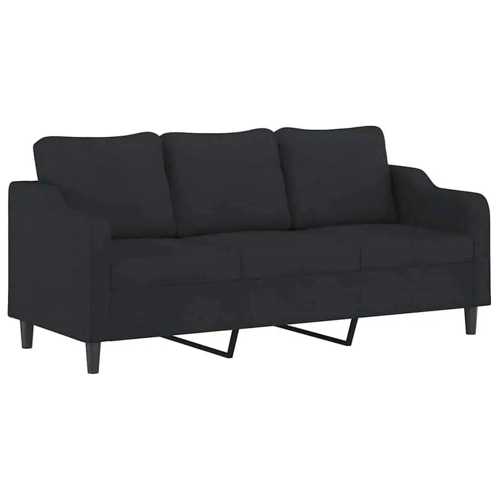 2-Piece Sofa Set in Black