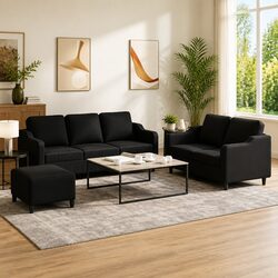 Friendly 3 Piece Sofa Set for Your Living Room Needs