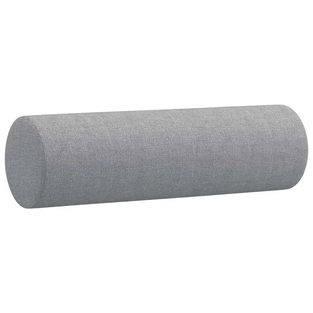 Grey 2-Piece Sofa Set with Pillows