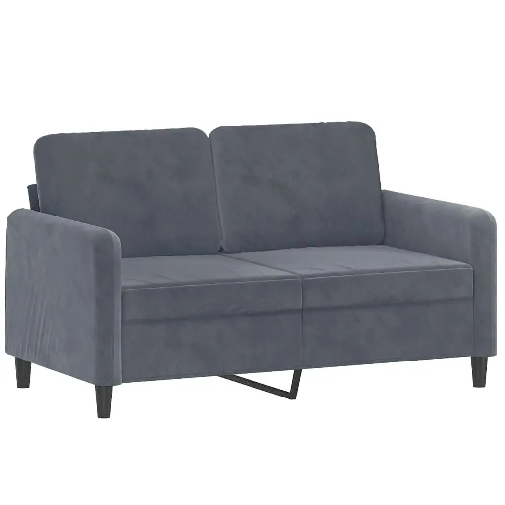 Grey Velvet Sofa Set for Relaxation