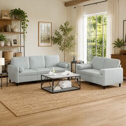 Your Friendly Light Grey Velvet Sofa Set Solution