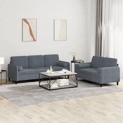 Your New Grey Velvet Sofa Set Awaits