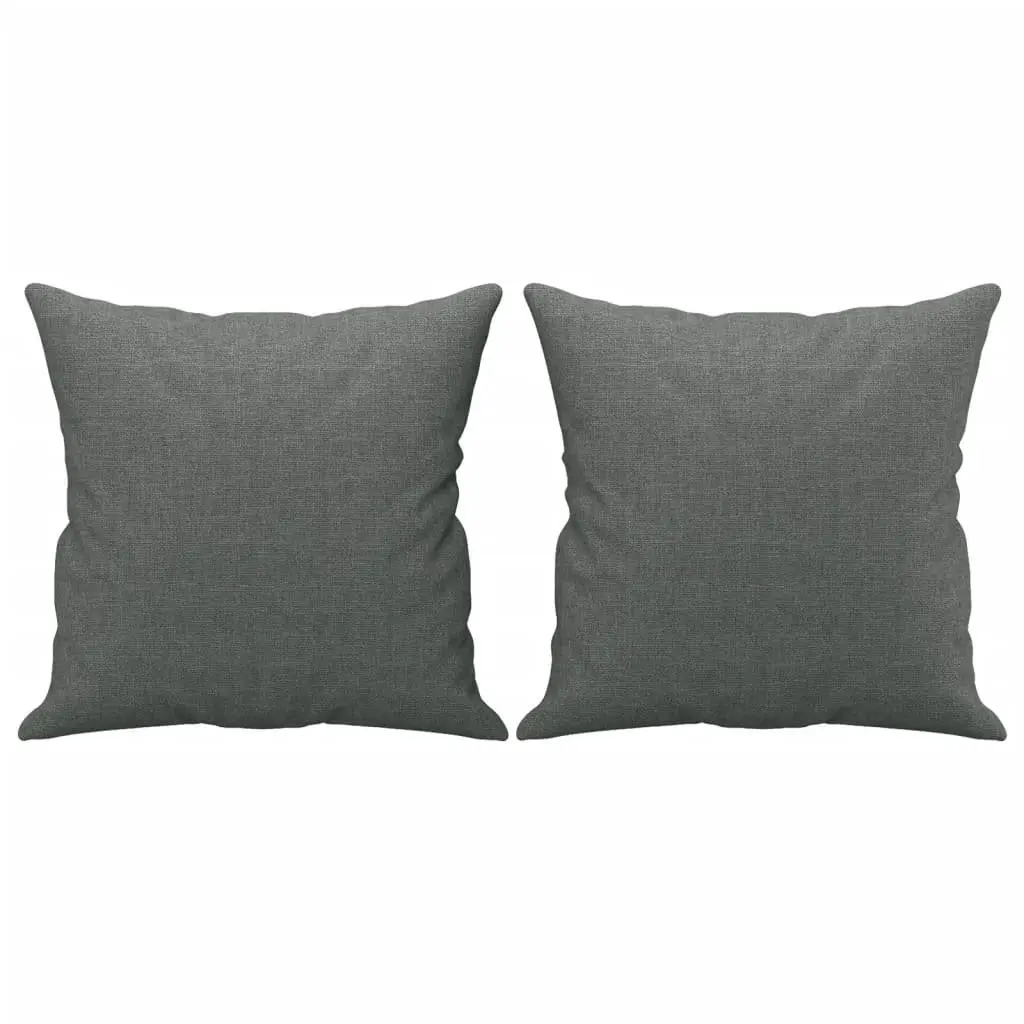 4 Piece Sofa Set in Grey Fabric