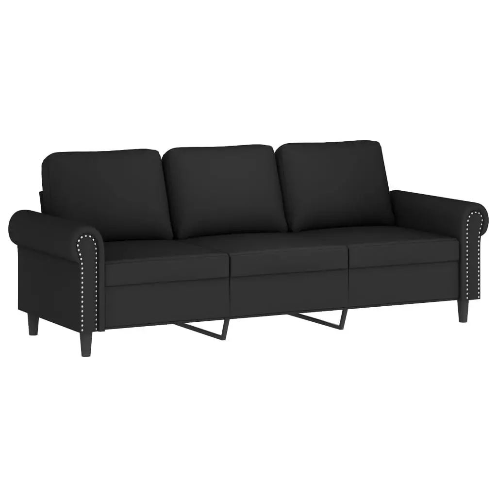 4 Piece Sofa Set with Pillows & Footstool