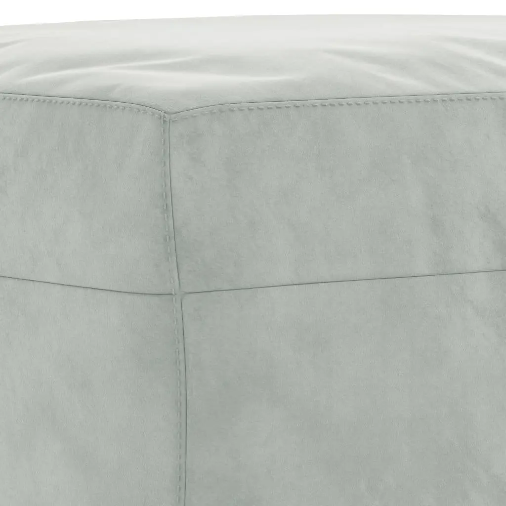 Grey Velvet Sofa Set