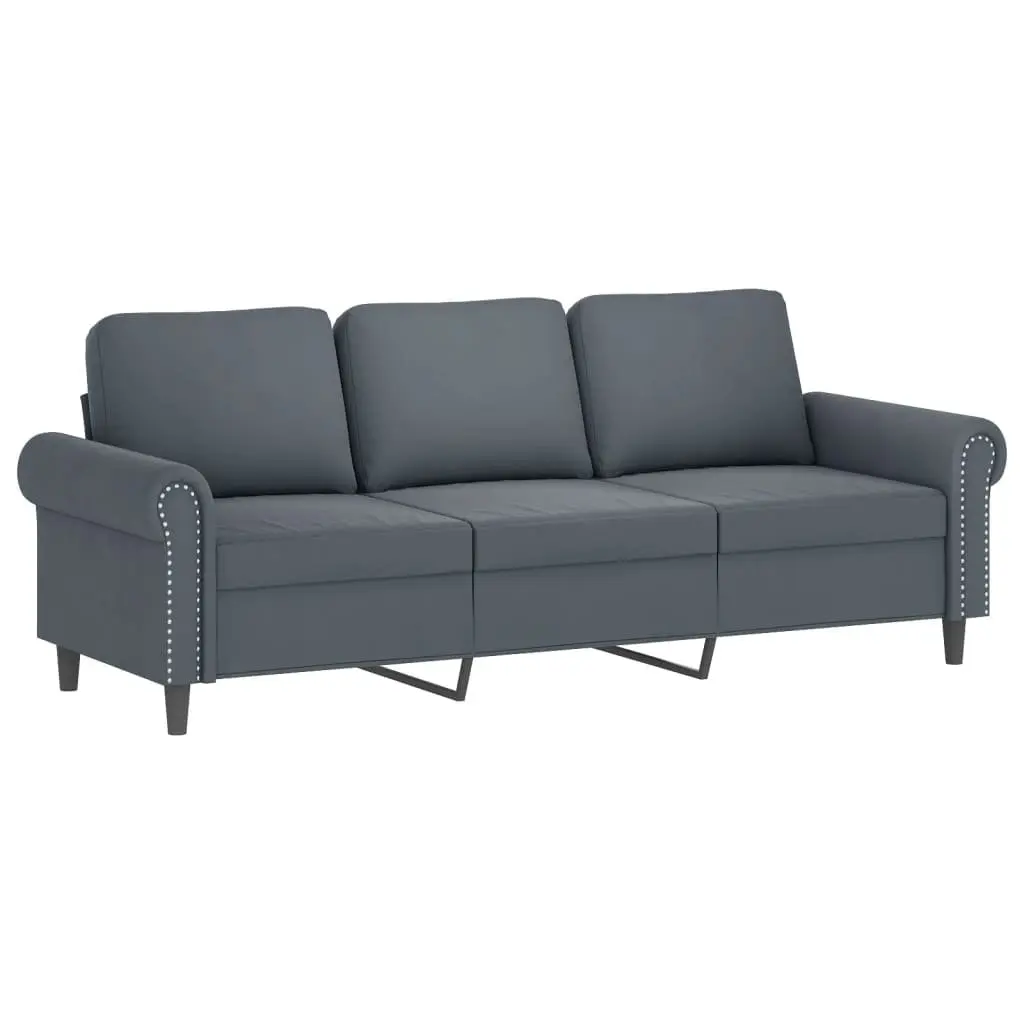 3 Piece Sofa Set with Footstool
